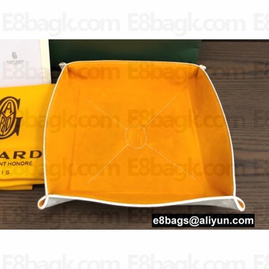 Goyard Vide Poche Fourre-Tout Bag White