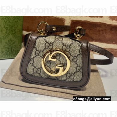 Gucci Blondie card case wallet 698635 GG Supreme canvas 2022