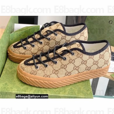 Gucci GG canvas Low-top sneakers Beige 2022