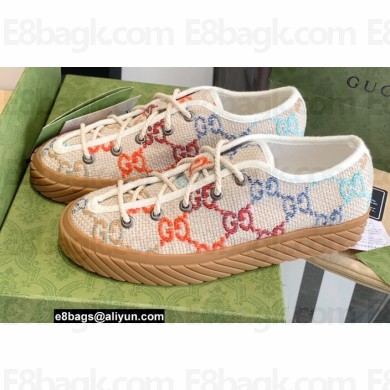 Gucci GG canvas Low-top sneakers White/Multicolor 2022