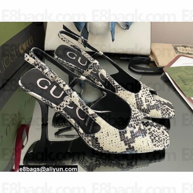 Gucci Heel 7.5cm mid-heel sandals Pumps 07 2022