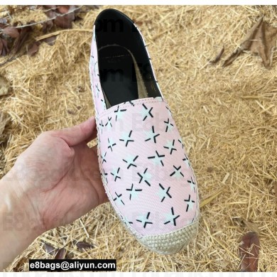 Saint Laurent Espadrilles In Canvas Star Print 2022