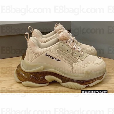 Balenciaga Triple S Clear Sole Women/Men Sneakers Top Quality 45 2022