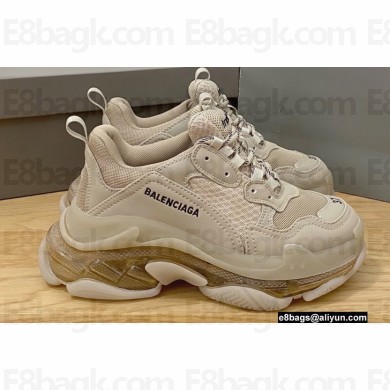 Balenciaga Triple S Clear Sole Women/Men Sneakers Top Quality 43 2022