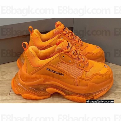 Balenciaga Triple S Clear Sole Women/Men Sneakers Top Quality 35 2022
