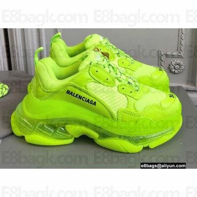 Balenciaga Triple S Clear Sole Women/Men Sneakers Top Quality 12 2022