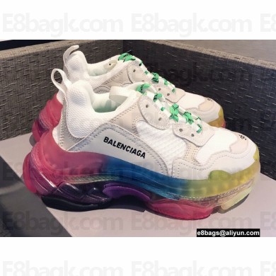 Balenciaga Triple S Clear Sole Women/Men Sneakers Top Quality 01 2022