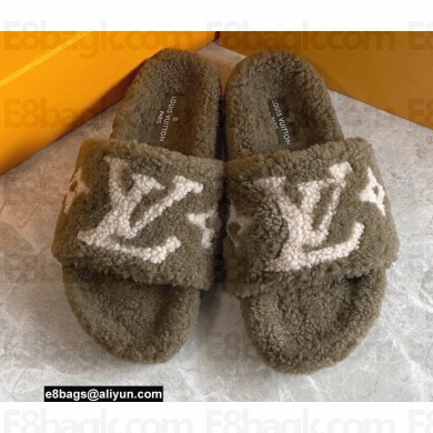 Louis Vuitton Shearling Paseo Flat Comfort Mules 03 2022