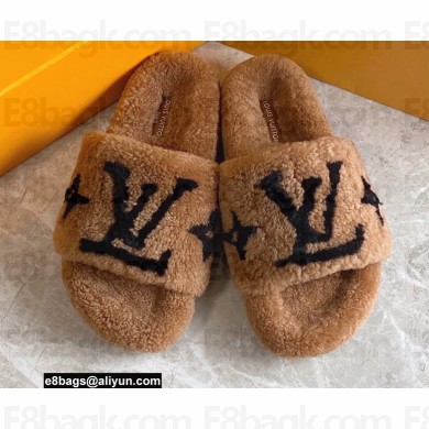 Louis Vuitton Shearling Paseo Flat Comfort Mules 05 2022