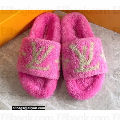 Louis Vuitton Shearling Paseo Flat Comfort Mules 08 2022