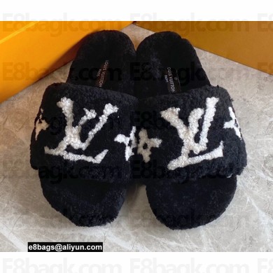 Louis Vuitton Shearling Paseo Flat Comfort Mules 10 2022