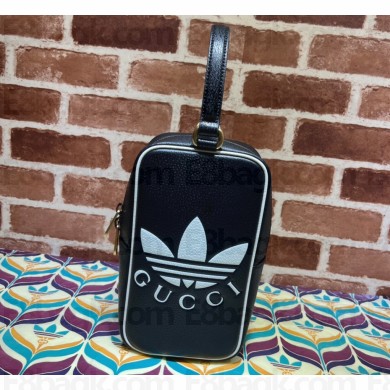 Gucci x Adidas mini top handle bag ‎702387 Black 2022
