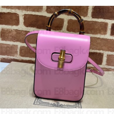Gucci Bamboo mini handbag ‎702106 Pink 2022