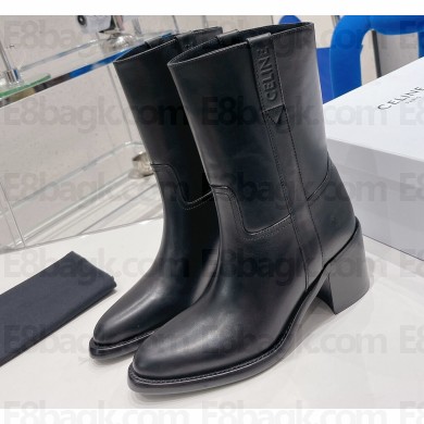 Celine Mid boots Celine Condé in Calfskin Black 2022