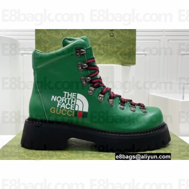 Gucci x The North Face ankle boots Leather Green 2022