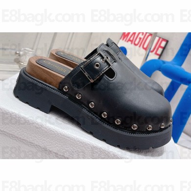 Dior Diorquake Clog in Calfskin Black 2022