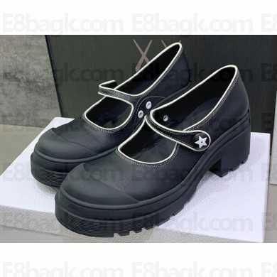 Dior Heel 5.5cm Supple Calfskin D-Doll 2.0 Pumps Black 2022