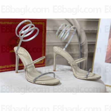 Rene Caovilla Cleo Thin-heeled 9.5cm Jewel Sandals 05 2022