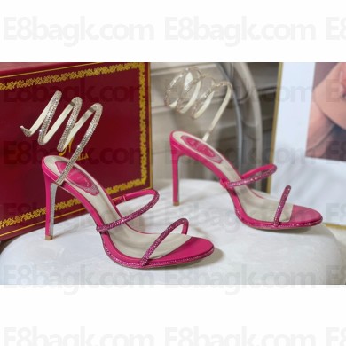 Rene Caovilla Cleo Thin-heeled 9.5cm Jewel Sandals 09 2022