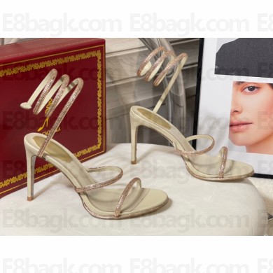 Rene Caovilla Cleo Thin-heeled 9.5cm Jewel Sandals 11 2022