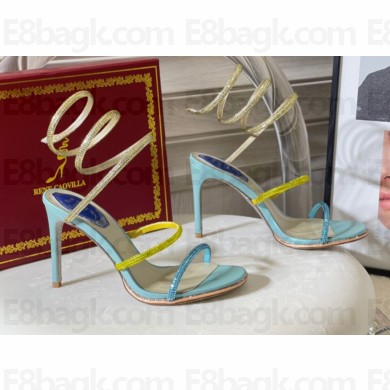 Rene Caovilla Cleo Thin-heeled 9.5cm Jewel Sandals 21 2022
