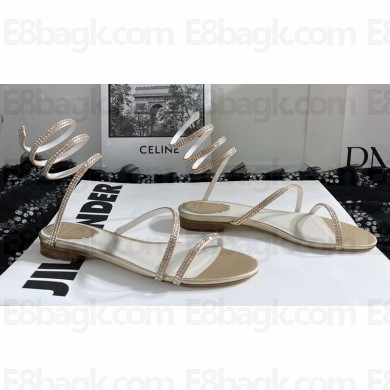 Rene Caovilla Cleo Flat Jewel Sandals 05 2022