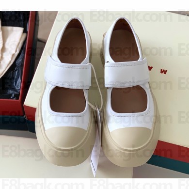 Marni leather Pablo Mary Jane Sneakers White 2022