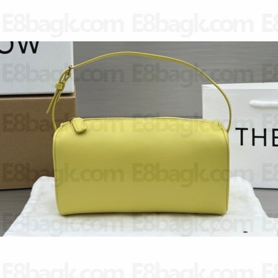 The Row 90s Top-handle Bag in Leather 1816 Lambskin Yellow