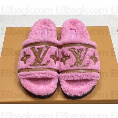 Louis Vuitton Shearling Flat Comfort Mules 03