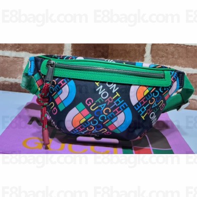 The North Face x Gucci belt bag 650299 Green