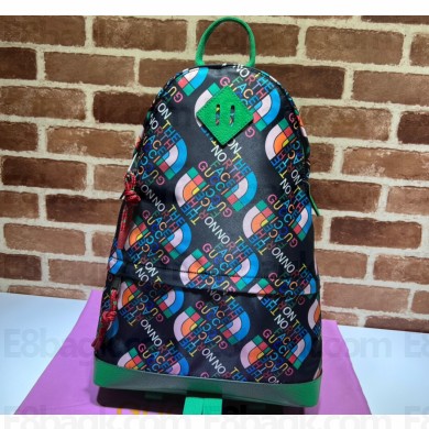 The North Face x Gucci Backpack bag 650288 Green