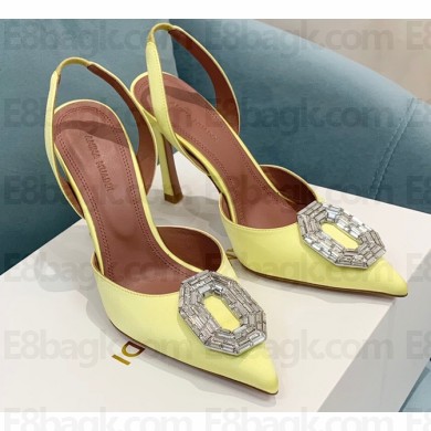 Amina Muaddi Heel 10cm Camelia Slingbacks 15 2022