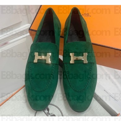 Hermes Paris loafer with signature "H" detail 11