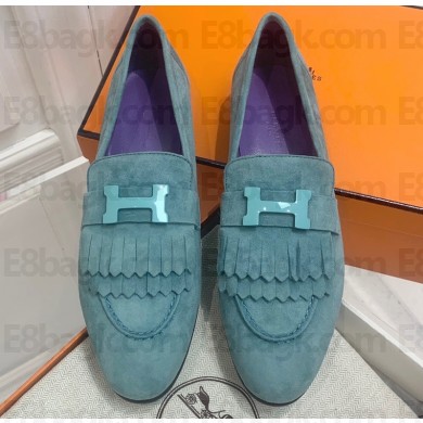 Hermes Royal loafer with fringe and signature "H" detail 10