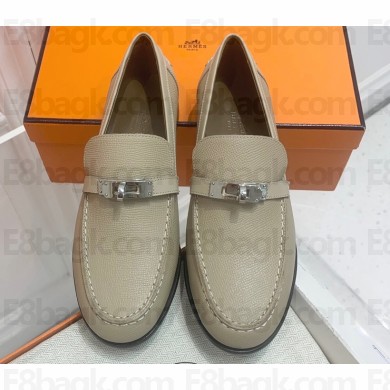 Hermes Destin loafer with Kelly buckle 08