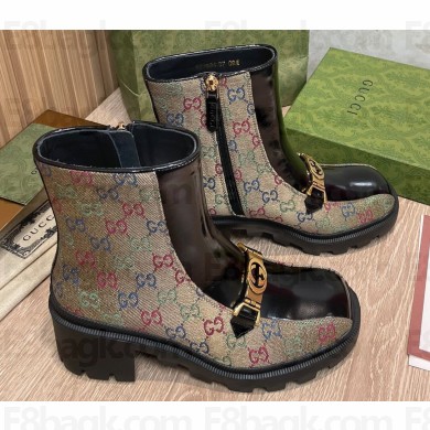 Gucci Heel 5.5cm Interlocking G Horsebit ankle boots 670412 01 2022