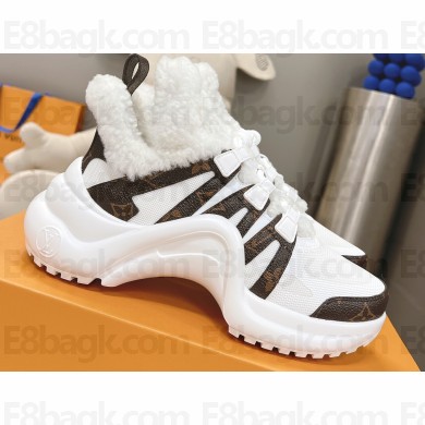 Louis Vuitton Shearling LV Archlight Sneakers 04