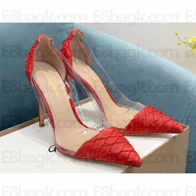 Gianvito Rossi Heel 10.5cm Plexi clear PVC Pumps 26 2022