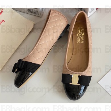 Ferragamo Vara Bow ballet flats Beige 2022