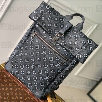 Louis Vuitton Charcoal Roll Top Backpack Bag M21359