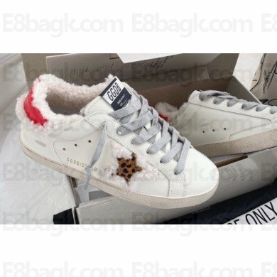 Golden Goose Deluxe Brand GGDB Shearling Super-Star Sneakers 10 2022