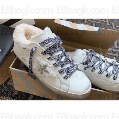 Golden Goose Deluxe Brand GGDB Shearling Super-Star Sneakers 16 2022
