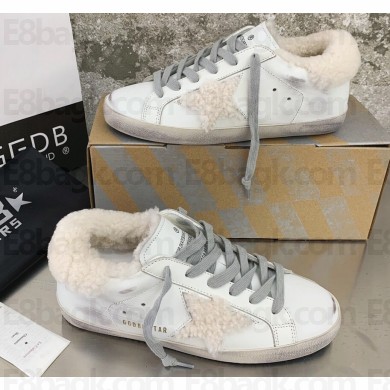Golden Goose Deluxe Brand GGDB Shearling Super-Star Sneakers 18 2022