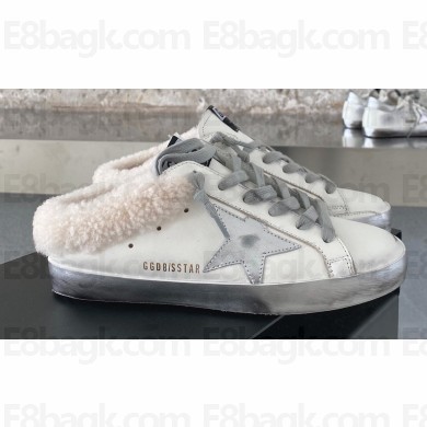 Golden Goose Deluxe Brand GGDB Shearling Super-Star sabot-style Sneakers 09 2022