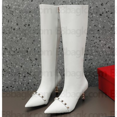 Valentino Heel 7cm Calfskin High boots 16 2022