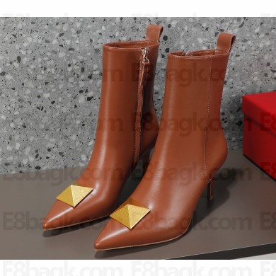 Valentino Heel 8cm Calfskin ankle boots 13 2022