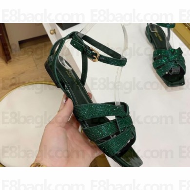 Saint Laurent Tribute Flat Sandals 02