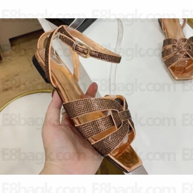 Saint Laurent Tribute Flat Sandals 03
