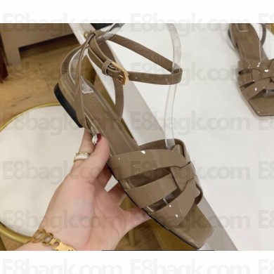 Saint Laurent Tribute Flat Sandals 15