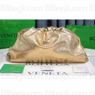 Bottega Veneta leather Large pouch clutch bag 13